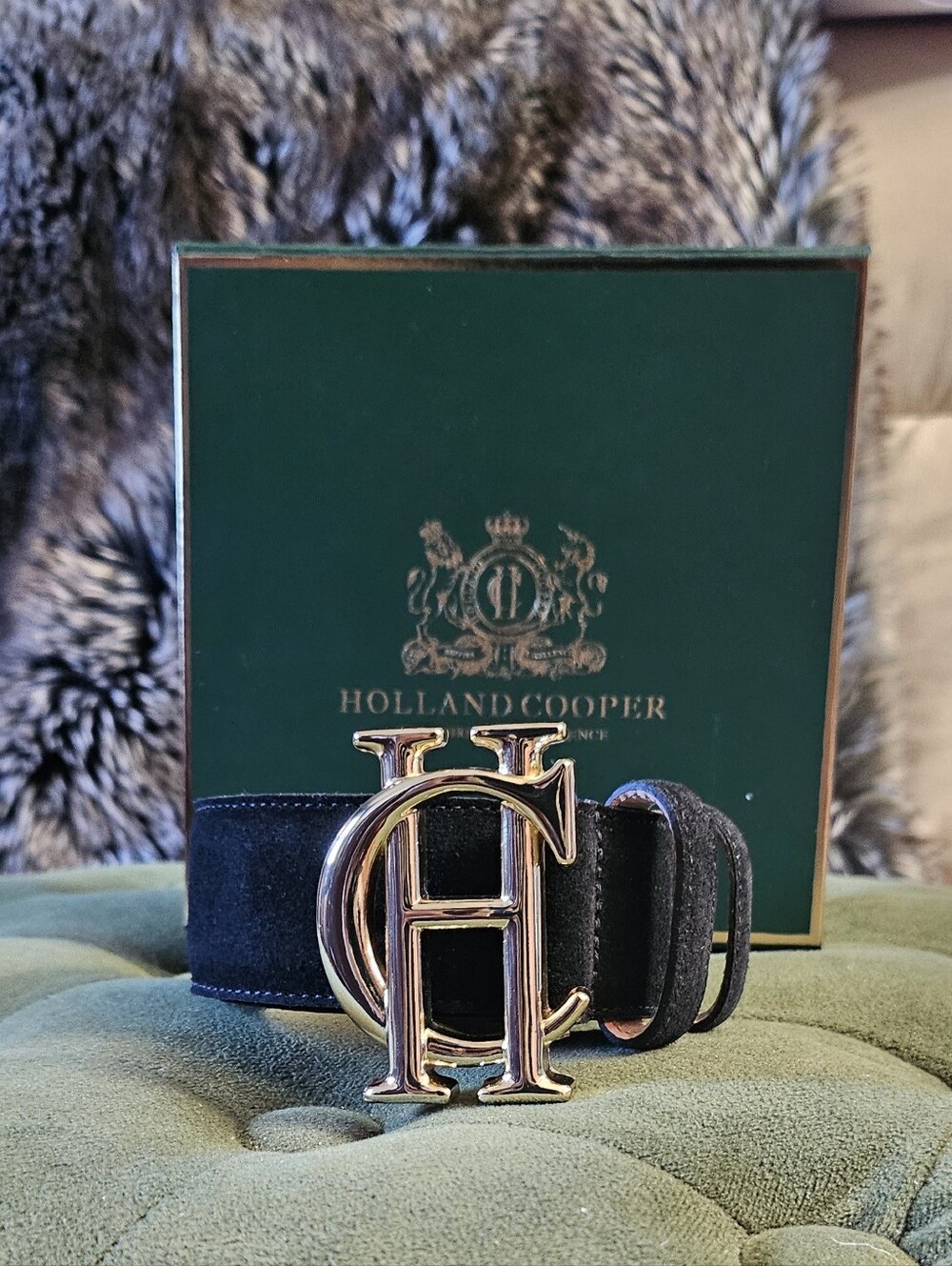 Holland Cooper Classic Suede Belt
